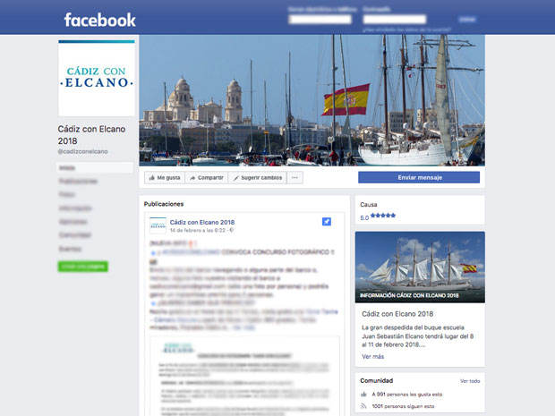 Cádiz Con Elcano – Campaña SEM y material promocional