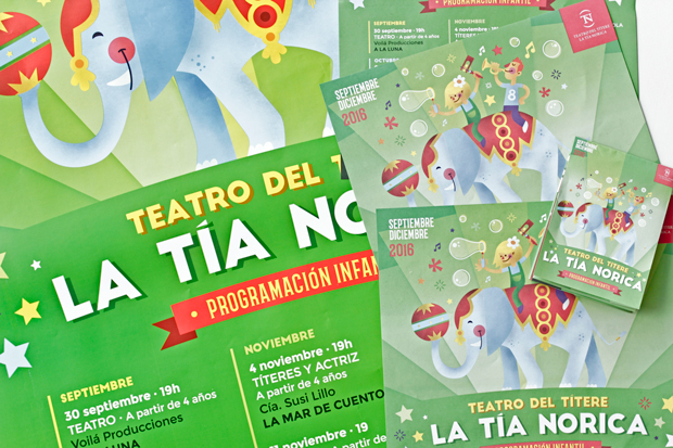 Teatro del Títere La Tía Norica – Septiembre a diciembre 2016