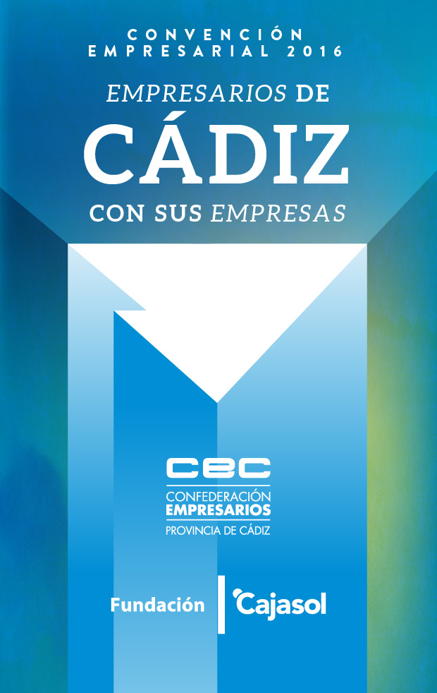 Diseño de imagen gráfica para la convención empresarial 2016 de la Confederación de Empresarios de Cádiz CEC