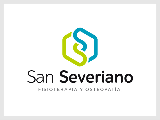 San Severiano Fisioterapia y Osteopatia Diseño de imagen corporativa