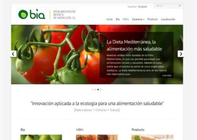 Bioalimentación de Andalucía (BIA) – Página web