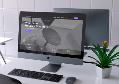 Meltio 3D Wire-Laser Metal 3D Printing – Página web